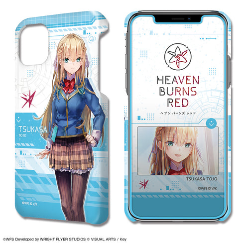 『ヘブンバーンズレッド』デザジャケット iPhone 12/12 Proケース&保護シート デザイン04(東城つかさ)